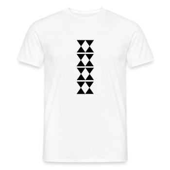 Neueste Mode - Männer T-Shirt - Weiß - Vorne - AI Model Male 178 dark (178cm)