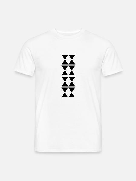 Dernière mode - T-shirt homme - blanc
