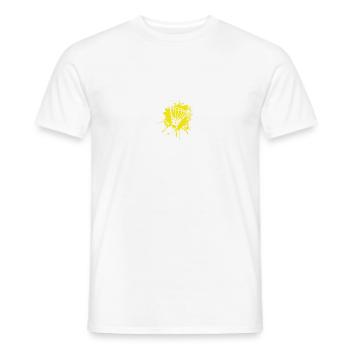 Federball - Männer T-Shirt - Weiß - Vorne - AI Model Male 178 dark (178cm)