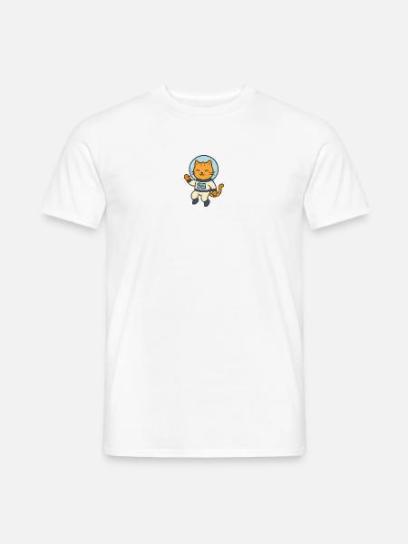 Astrocat - Men's T-Shirt - white