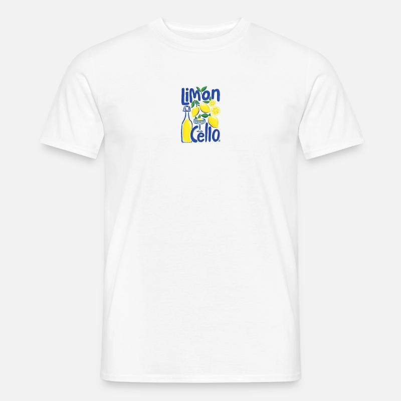 Cooles Design - Männer T-Shirt - Weiß