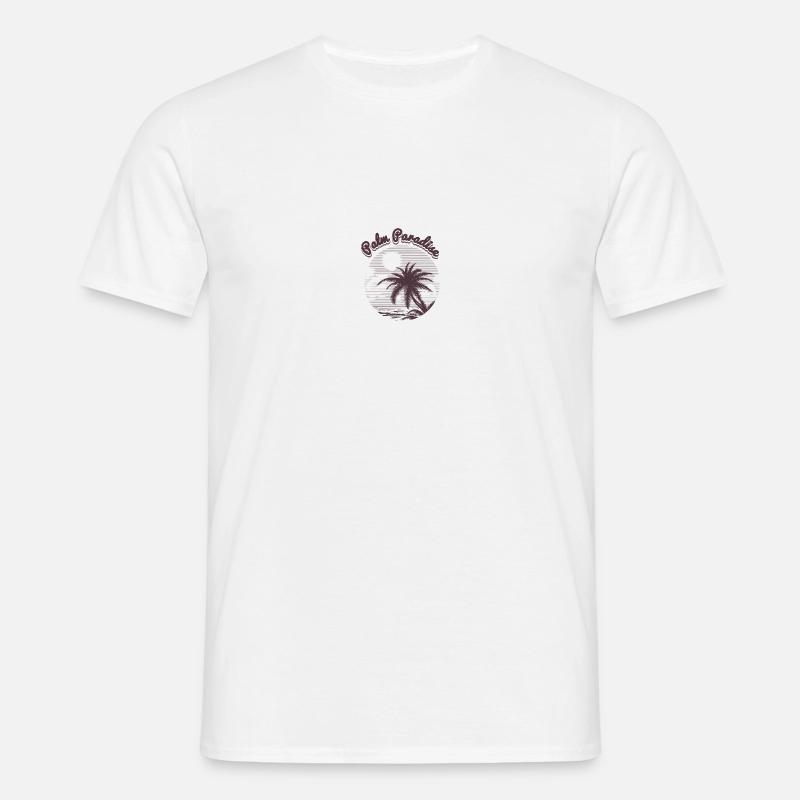 Sommer - Männer T-Shirt - Weiß