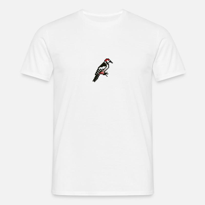 Vogel - Männer T-Shirt - Weiß