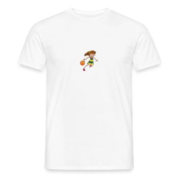 Ballsport - Männer T-Shirt - Weiß - Vorne - AI Model Male 178 dark (178cm)