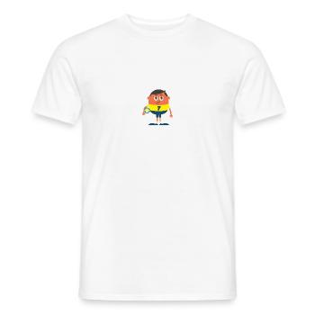 Ballsport - Männer T-Shirt - Weiß - Vorne - AI Model Male 178 dark (178cm)