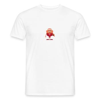 Ballsport - Männer T-Shirt - Weiß - Vorne - AI Model Male 178 dark (178cm)