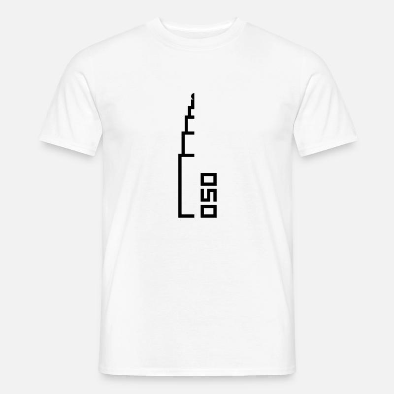 Groningen Martini 050 - Männer T-Shirt - Weiß