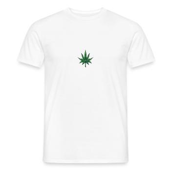Leaf - Männer T-Shirt - Weiß - Vorne - AI Model Male 178 dark (178cm)