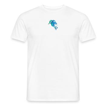 EisvogelPaar - Männer T-Shirt - Weiß - Vorne - AI Model Male 178 dark (178cm)