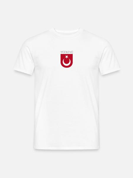 Turkey Türkiye - Men's T-Shirt - white