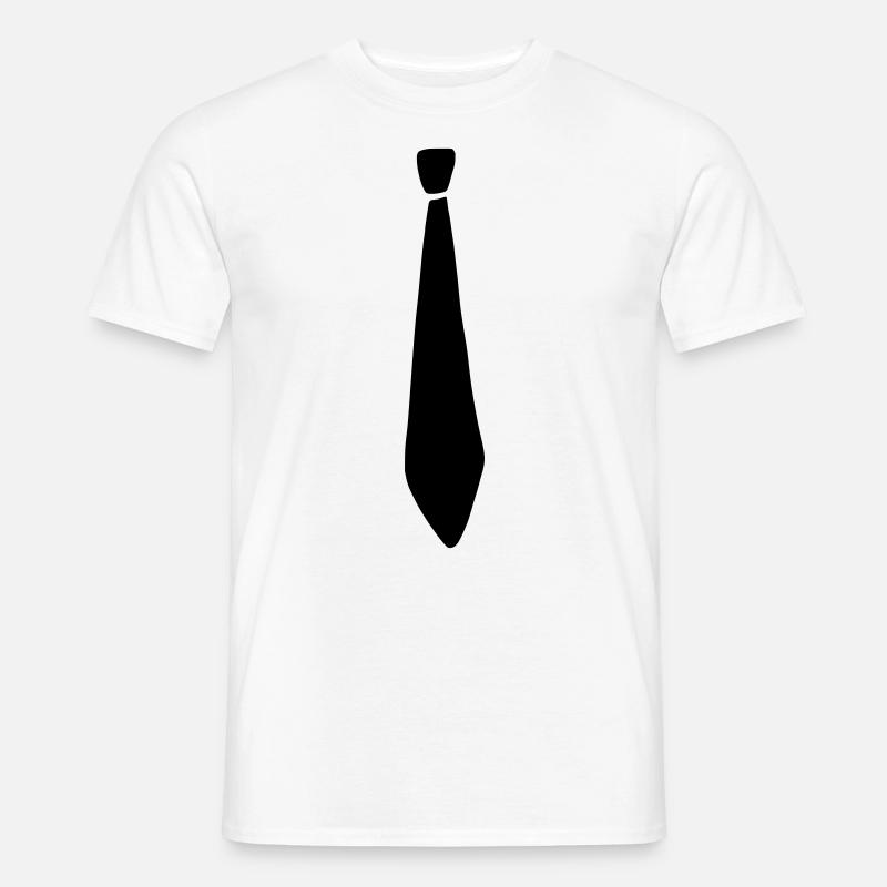 binden - Männer T-Shirt - Weiß
