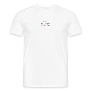 In vino veritas - Männer T-Shirt - Weiß - Vorne - AI Model Male 178 dark (178cm)