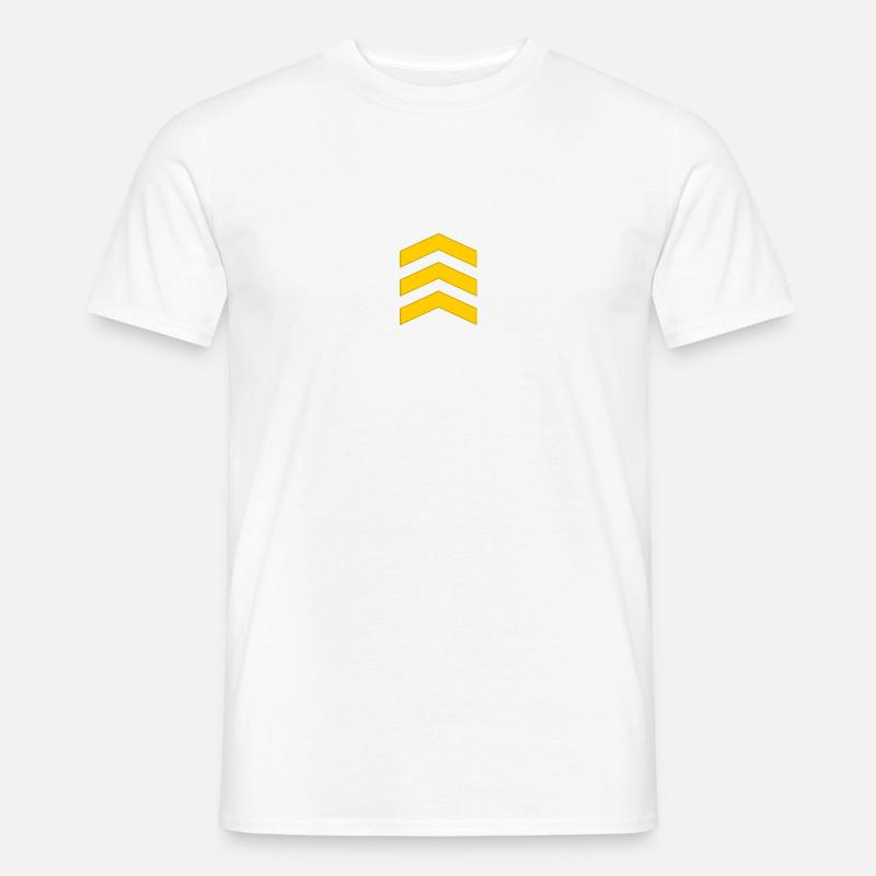Sergeant - Männer T-Shirt - Weiß