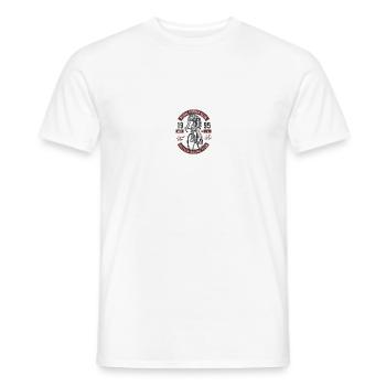Fahrrad - Männer T-Shirt - Weiß - Vorne - AI Model Male 178 dark (178cm)
