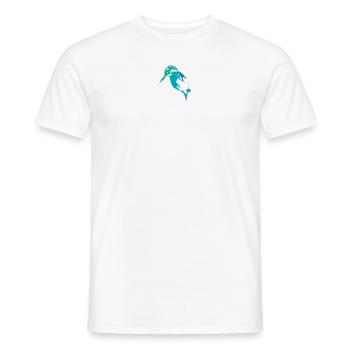 EisVogel 1 - Männer T-Shirt - Weiß - Vorne - AI Model Male 178 dark (178cm)