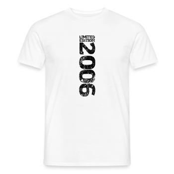 Édition limitée 2006 18e cadeau d’anniversaire - T-shirt homme - blanc - Devant - AI Model Male 178 dark (178cm)