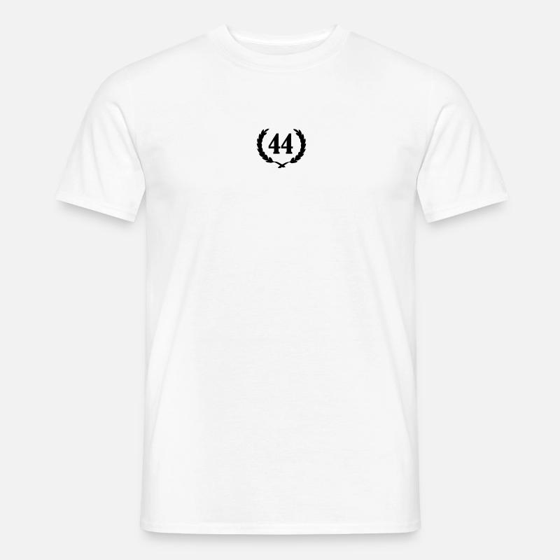 lorbeerkranz_44 - Männer T-Shirt - Weiß