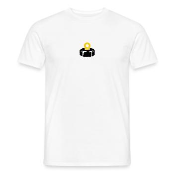 Bergemagnet Magnetangeln Hobby - Männer T-Shirt - Weiß - Vorne - AI Model Male 178 dark (178cm)