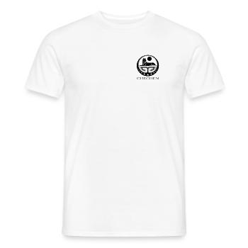 Chechen Logo - Männer T-Shirt - Weiß - Vorne - AI Model Male 178 dark (178cm)