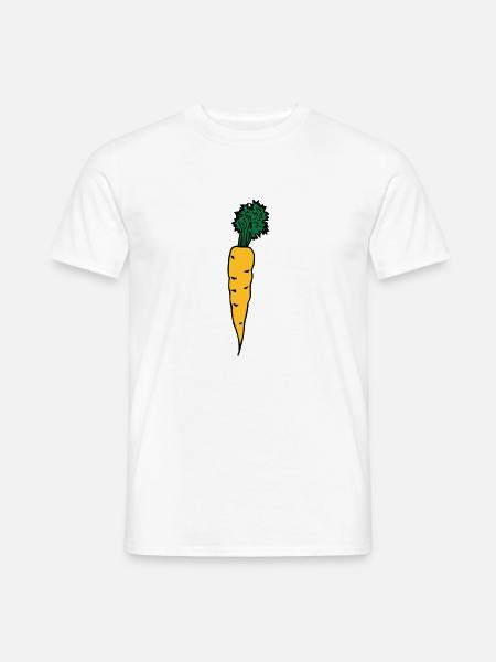 carrot - Männer T-Shirt - Weiß