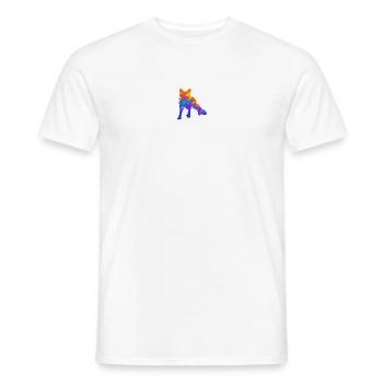 Fuchs Füchse Geschenkidee - Männer T-Shirt - Weiß - Vorne - AI Model Male 178 dark (178cm)