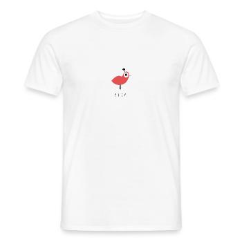Vogel - Männer T-Shirt - Weiß - Vorne - AI Model Male 178 dark (178cm)