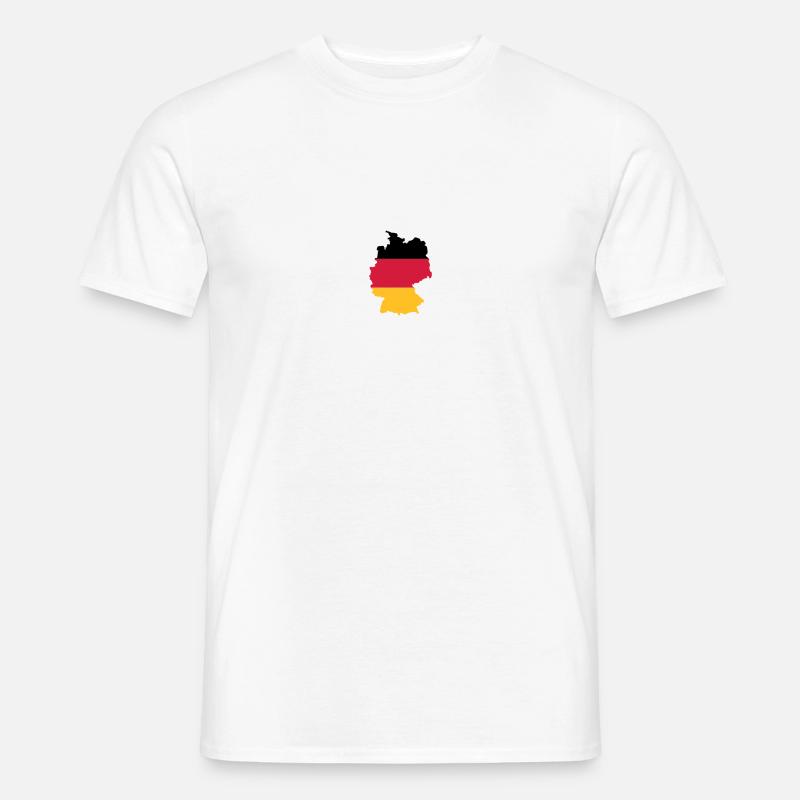 Deutschland - Männer T-Shirt - Weiß