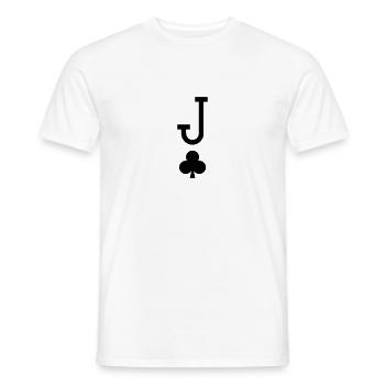 Jack cross - Men's T-Shirt - white - Front - AI Model Male 178 dark (178cm)