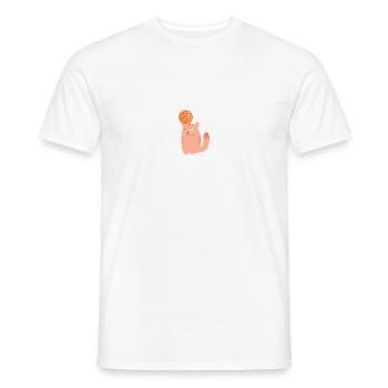 Ballsport - Männer T-Shirt - Weiß - Vorne - AI Model Male 178 dark (178cm)