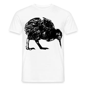 Kiwi Neuseeland & Auckland - Männer T-Shirt - Weiß - Vorne - AI Model Male 178 dark (178cm)