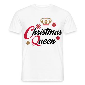 Weihnachten - Männer T-Shirt - Weiß - Vorne - AI Model Male 178 dark (178cm)