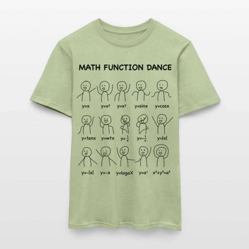 The 'Math Function Dance' (Nerd-Shirt) Männer T-Shirt