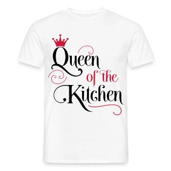 Cook - Men's T-Shirt - white - Front - AI Model Male 178 dark (178cm)