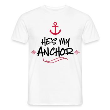 wedding - Men's T-Shirt - white - Front - AI Model Male 178 dark (178cm)