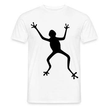 Frosch - T-shirt homme - blanc - Devant - AI Model Male 178 dark (178cm)