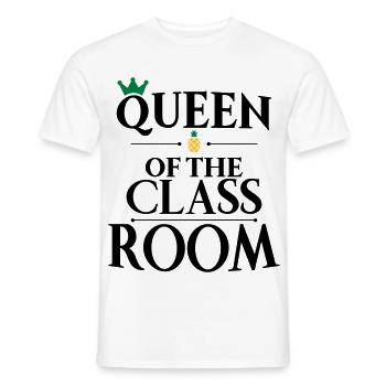 Schule - Männer T-Shirt - Weiß - Vorne - AI Model Male 178 dark (178cm)