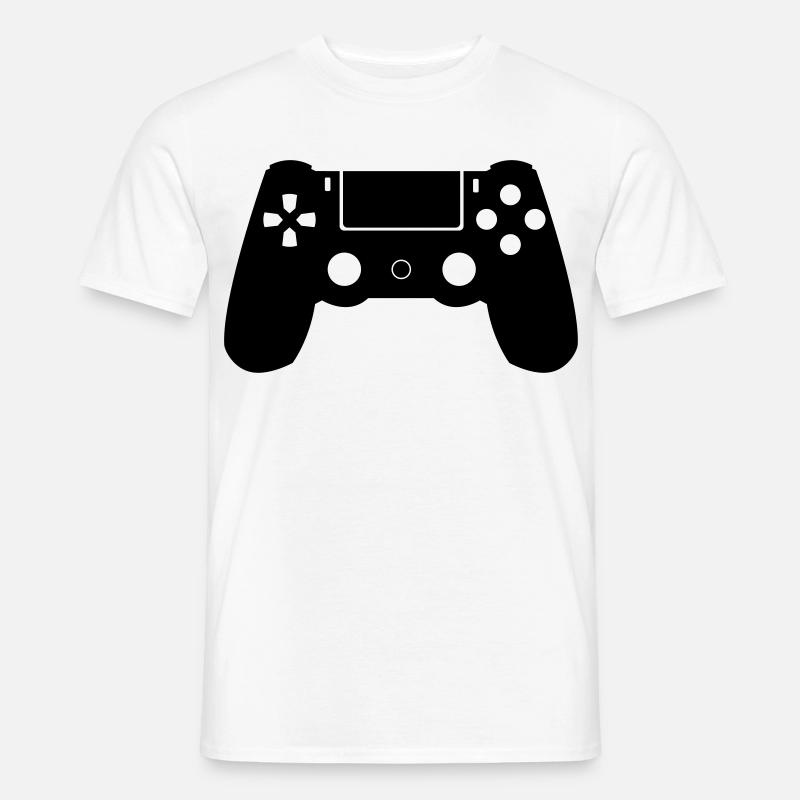 Controller - Männer T-Shirt - Weiß