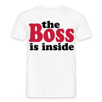 chef - Men's T-Shirt - white - Front - AI Model Male 178 dark (178cm)