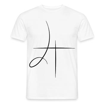 Earth - Men's T-Shirt - white - Front - AI Model Male 178 dark (178cm)
