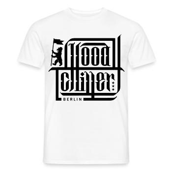Calli - Hood Chiller Berlin - Männer T-Shirt - Weiß - Vorne - AI Model Male 178 dark (178cm)