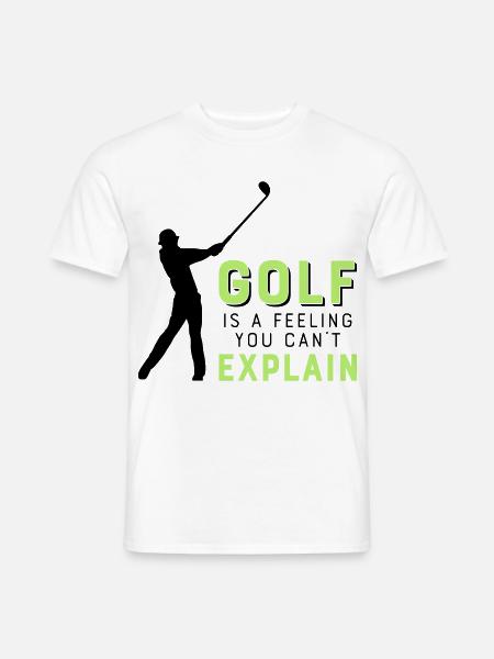 Le golf - T-shirt homme - blanc