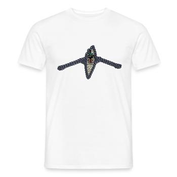 Gehäkelter Ruderer - Männer T-Shirt - Weiß - Vorne - AI Model Male 178 dark (178cm)