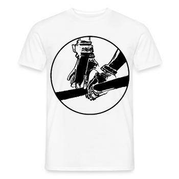 Sport Barren Leichtathletik Turnen - Männer T-Shirt - Weiß - Vorne - AI Model Male 178 dark (178cm)