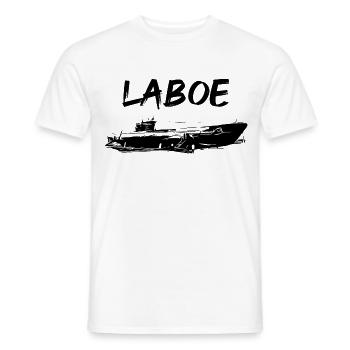 Laboe sous-marin - T-shirt homme - blanc - Devant - AI Model Male 178 dark (178cm)