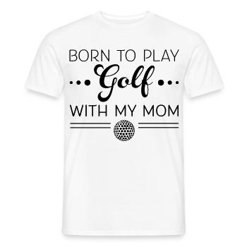 Golf - Männer T-Shirt - Weiß - Vorne - AI Model Male 178 dark (178cm)