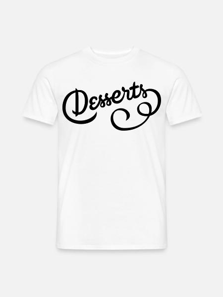 Tolles Design für Naschkatzen - Männer T-Shirt - Weiß