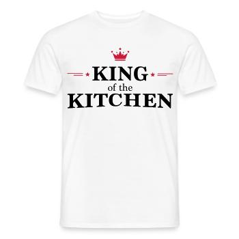 Roi des églises - T-shirt homme - blanc - Devant - AI Model Male 178 dark (178cm)