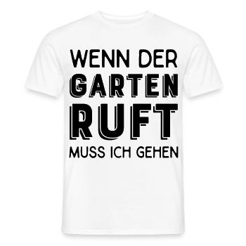 Hobbygärtner - Männer T-Shirt - Weiß - Vorne - AI Model Male 178 dark (178cm)