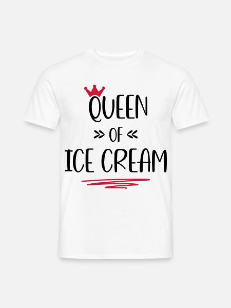 ice cream - Men's T-Shirt - white
