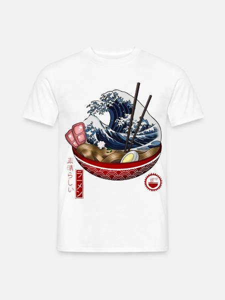 tolle Ramen - Männer T-Shirt - Weiß